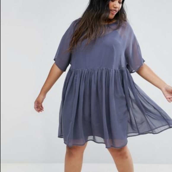 curve smock dress